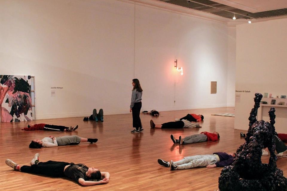 Workshop documentation at the Royal Hibernian Academy gallery.